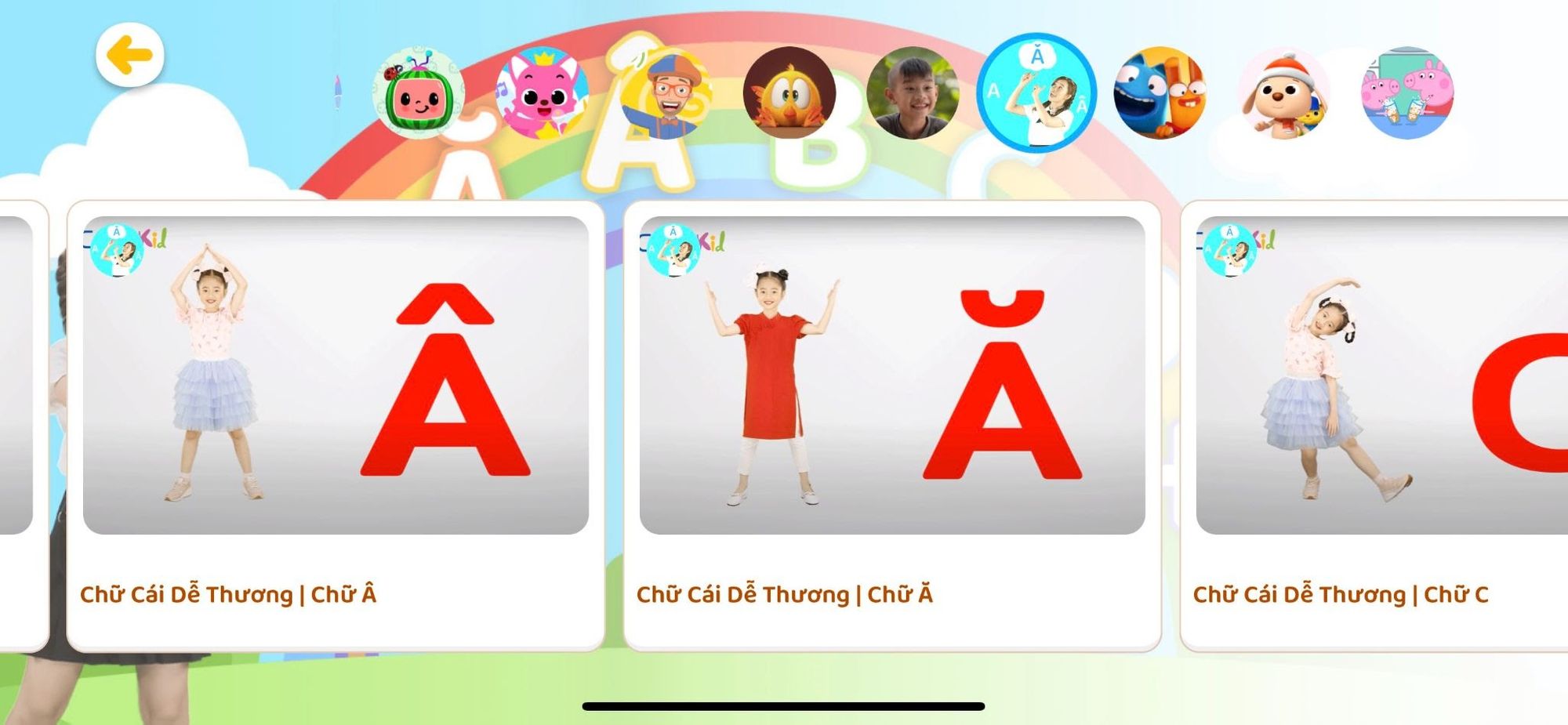 Bé học online lớp 1 Tiếng Việt trên ICANKid