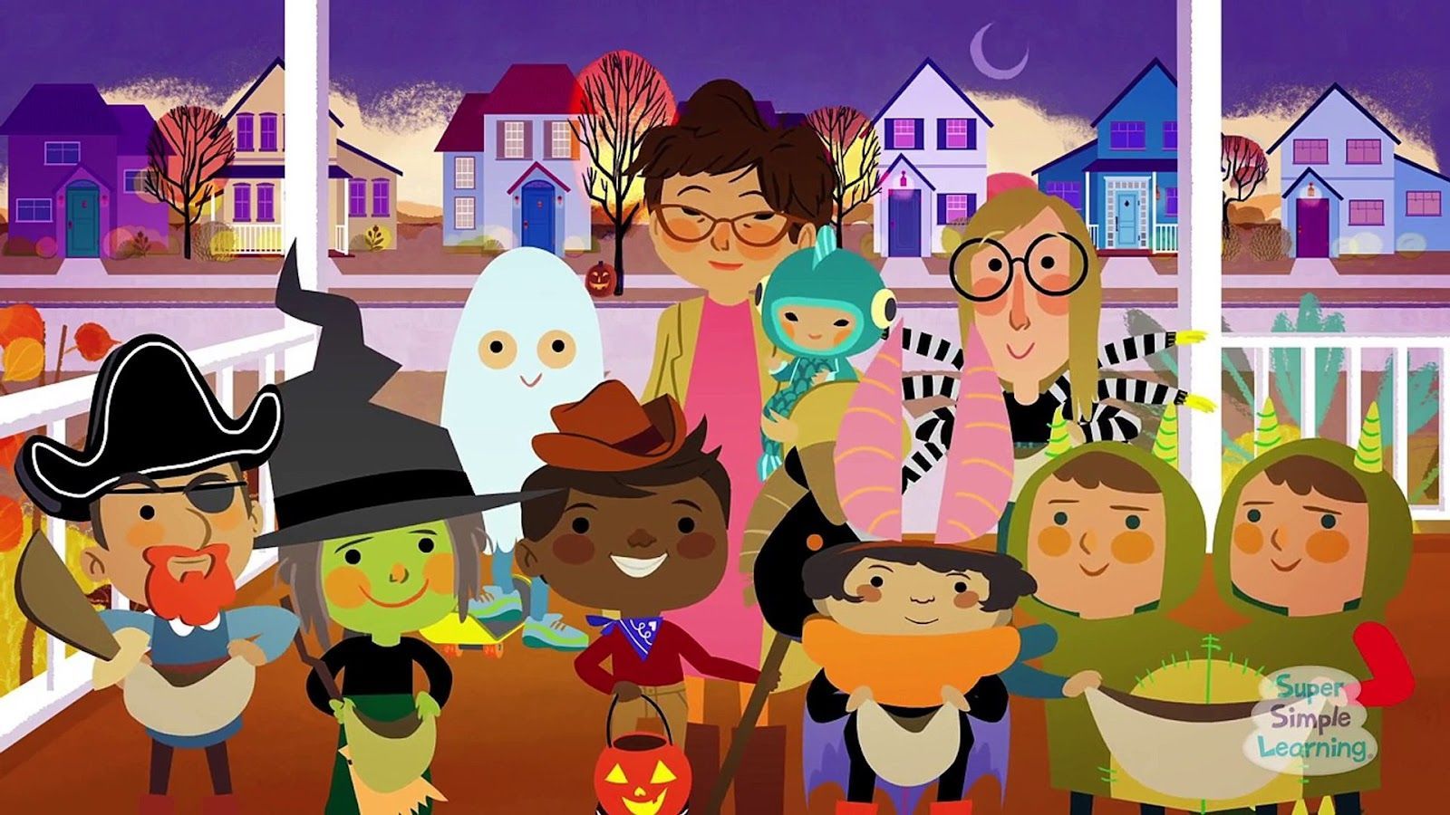 Những bài hát Halloween Tiếng Anh cho trẻ em yêu thích nhất