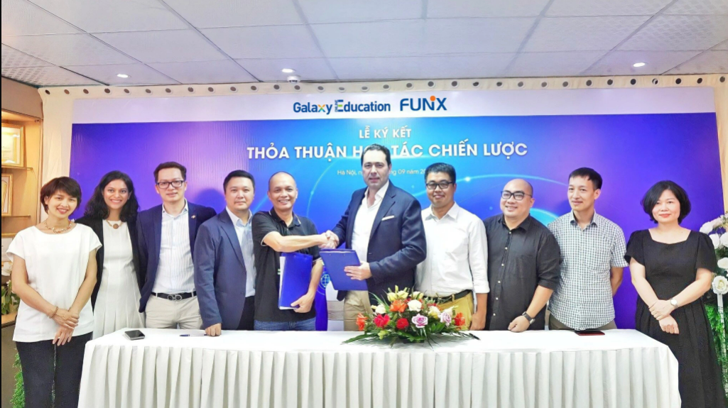 Galaxy Education công bố hợp tác chiến lược với FUNiX